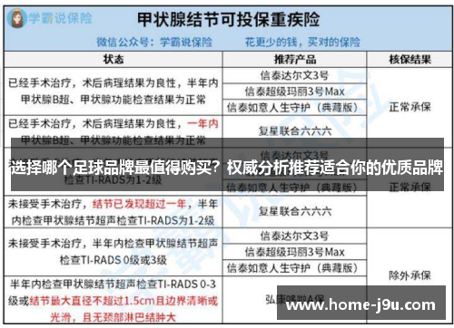 选择哪个足球品牌最值得购买？权威分析推荐适合你的优质品牌